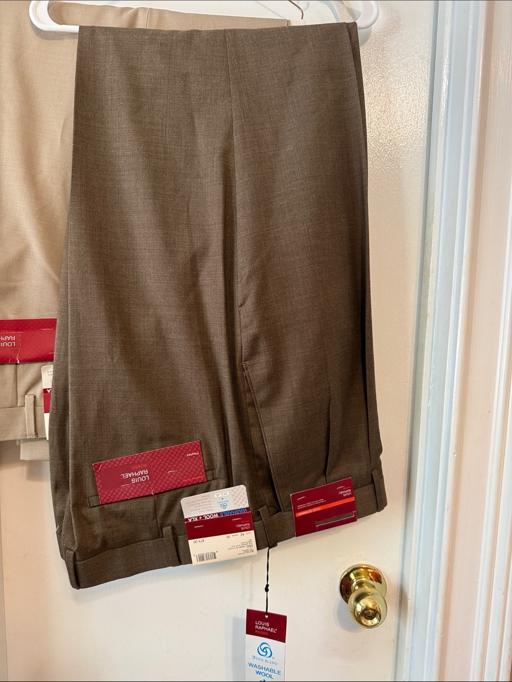 Louis Raphael Brown Dress Pants